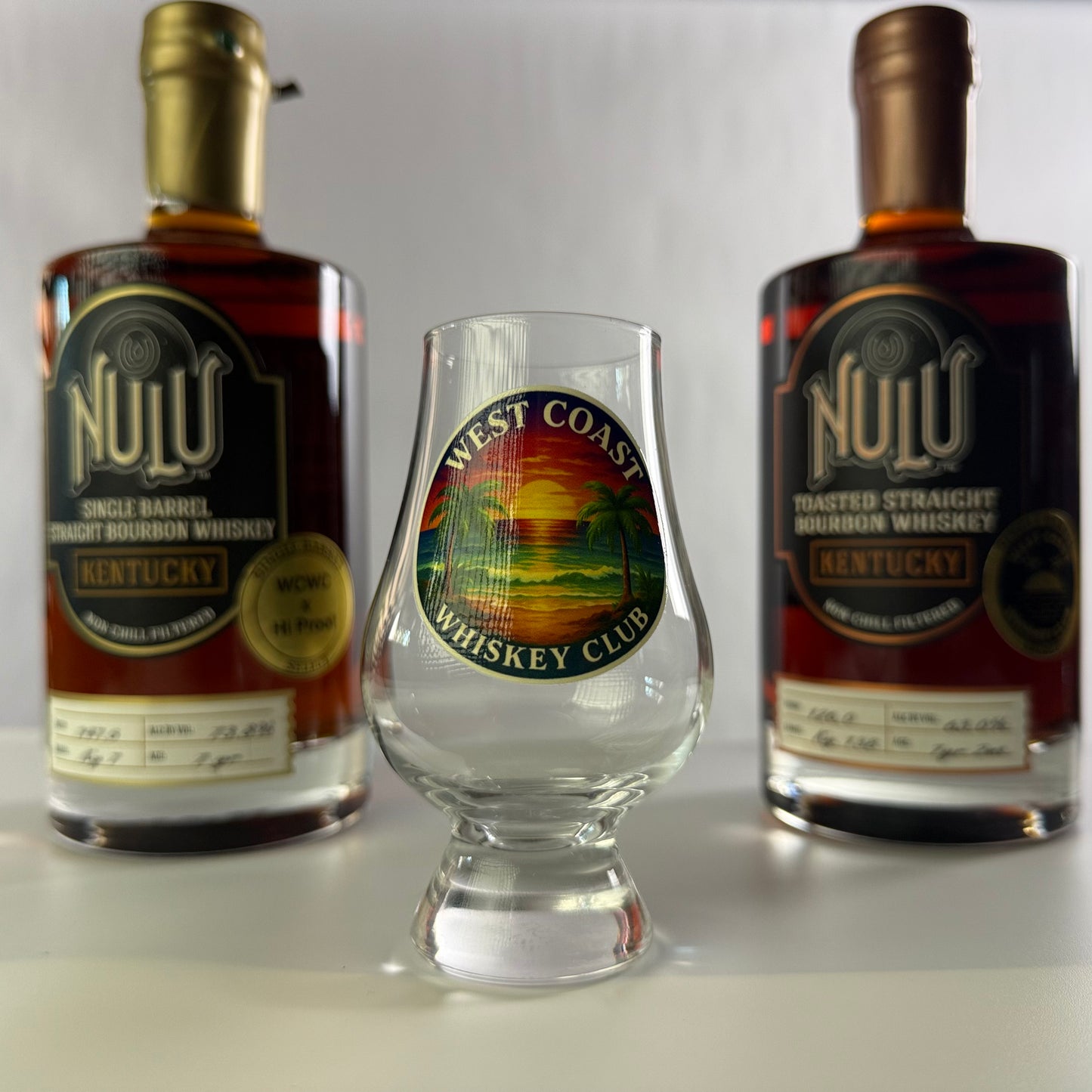 West Coast Whiskey Club: Premium Edition Glencairn Glasses