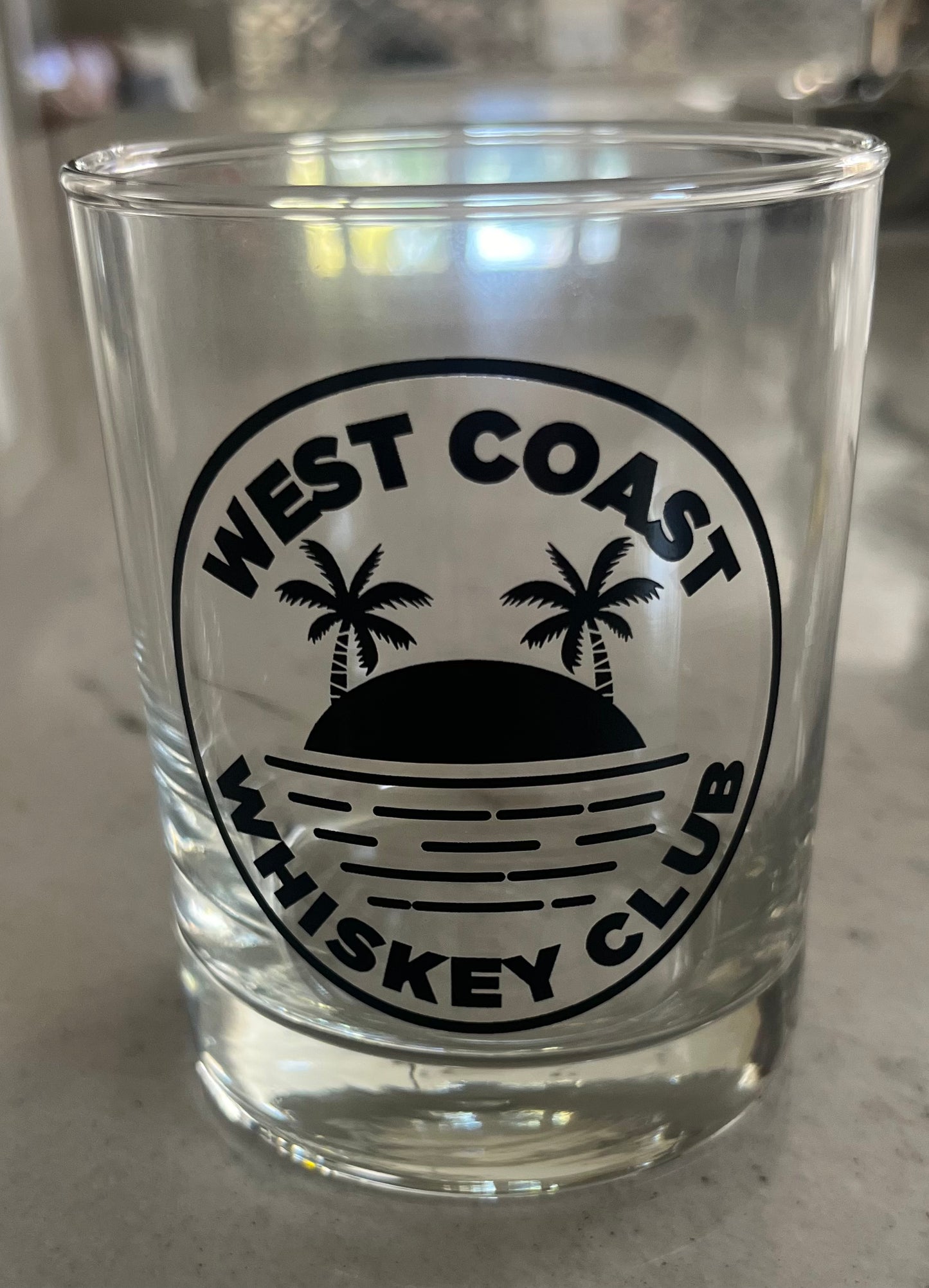 West Coast Whiskey Club: Premium Whiskey Rocks Glass - Chill in Style