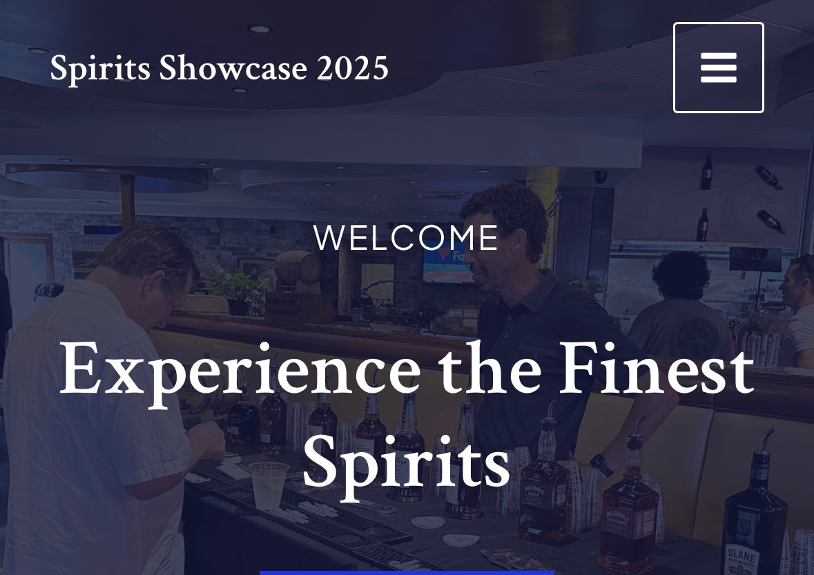 Spirts Showcase Ultra Premium Vendor Booth