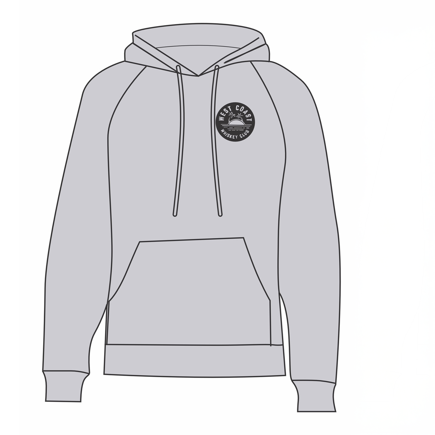 West Coast Whiskey Club Signature Hoodies