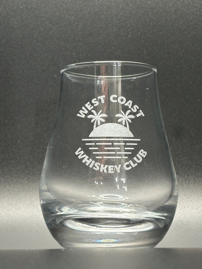 West Coast Whiskey Club Spey Dram Glasses