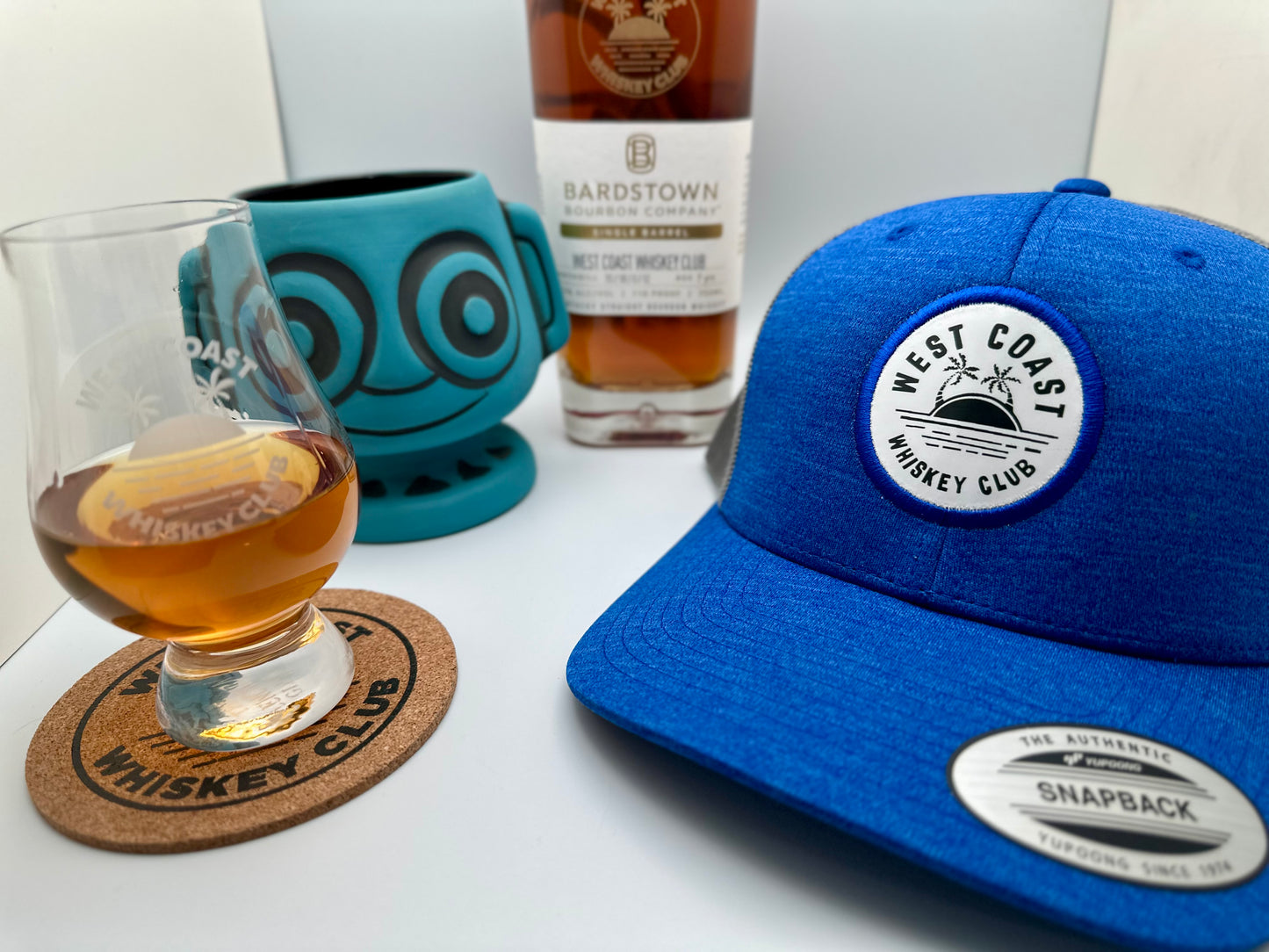 West Coast Whiskey Club: Premium Trucker Mesh Snapback Hats