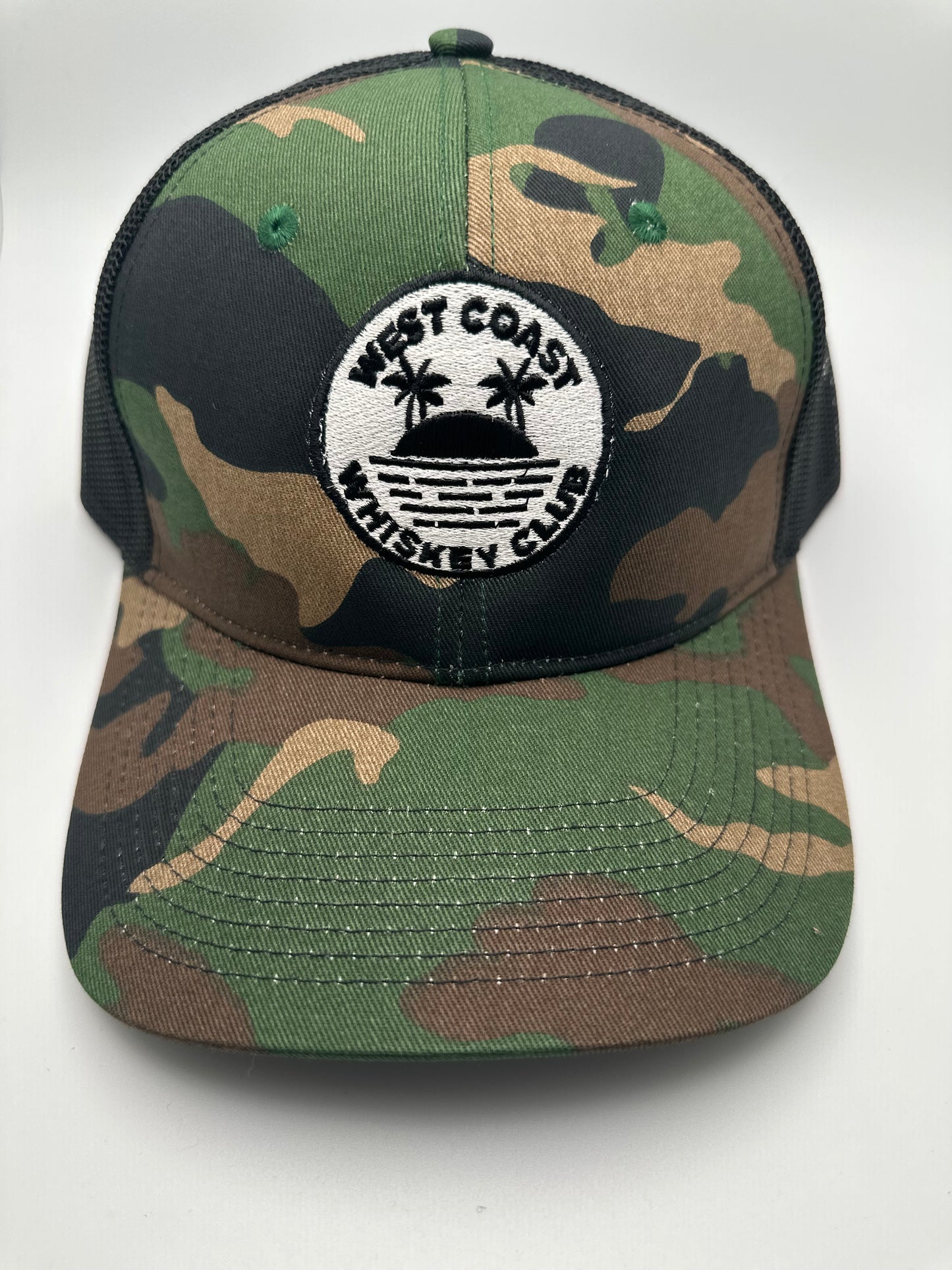 West Coast Whiskey Club: Premium Trucker Mesh Snapback Hats