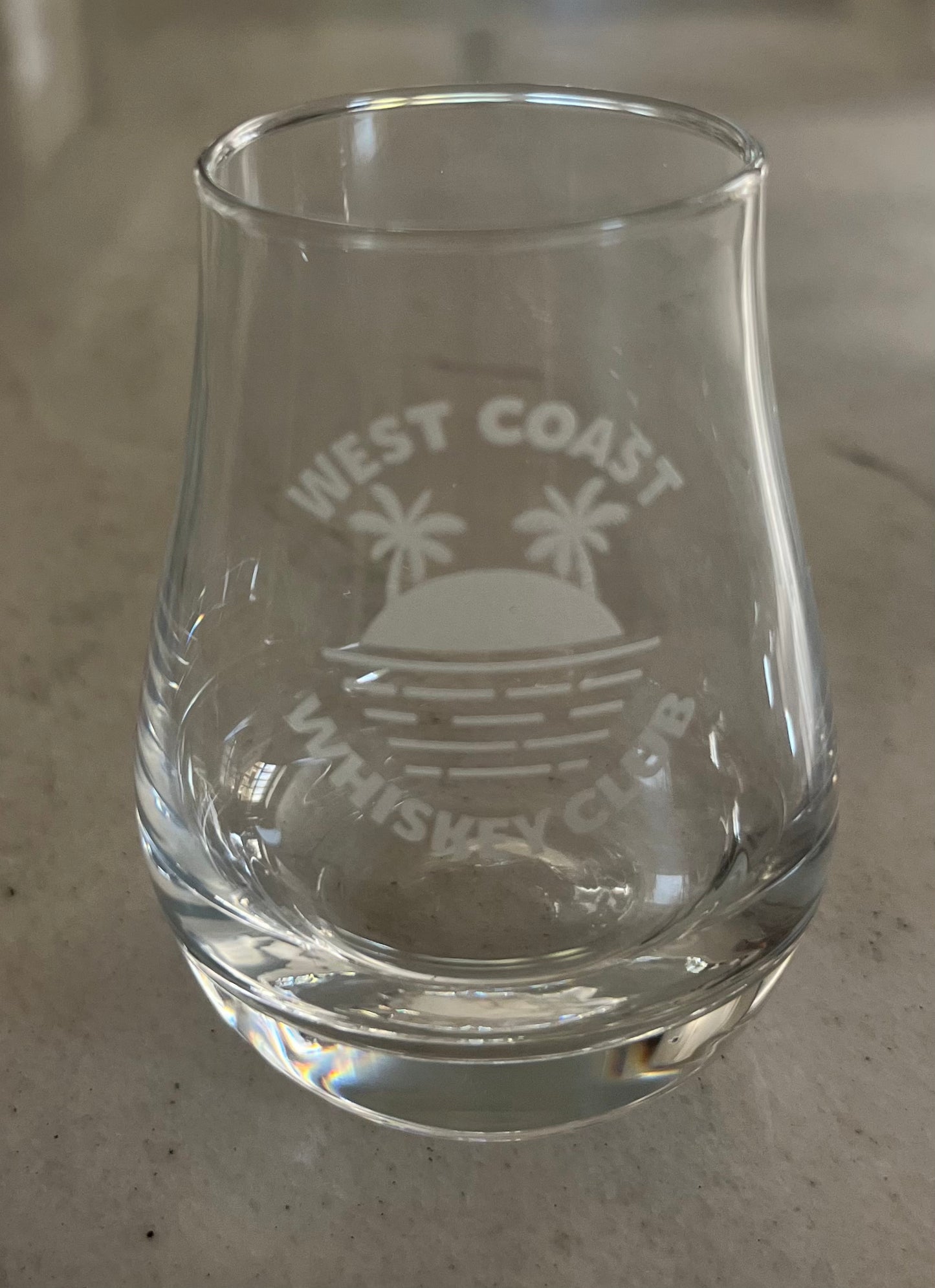 West Coast Whiskey Club Spey Dram Glasses