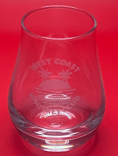 West Coast Whiskey Club Spey Dram Glasses