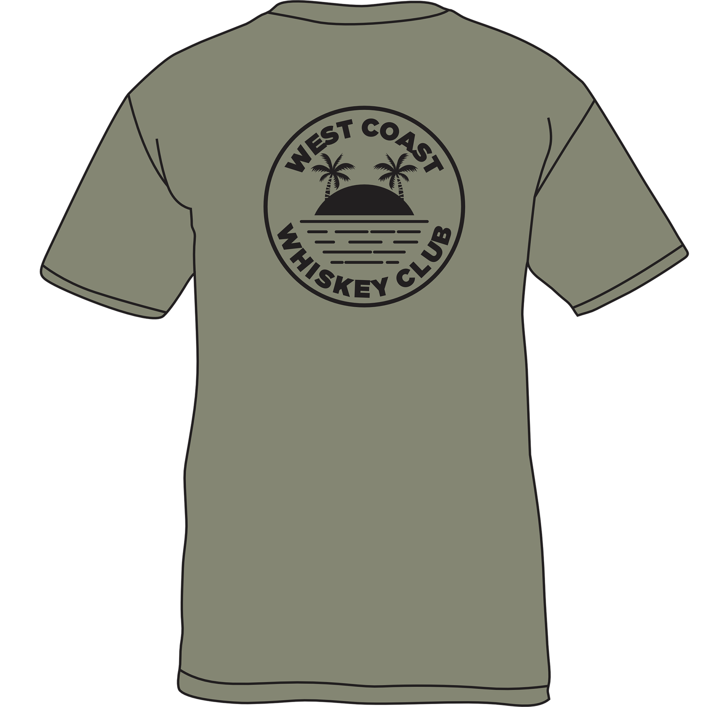 West Coast Whiskey Club Color Collection - Classic Tee