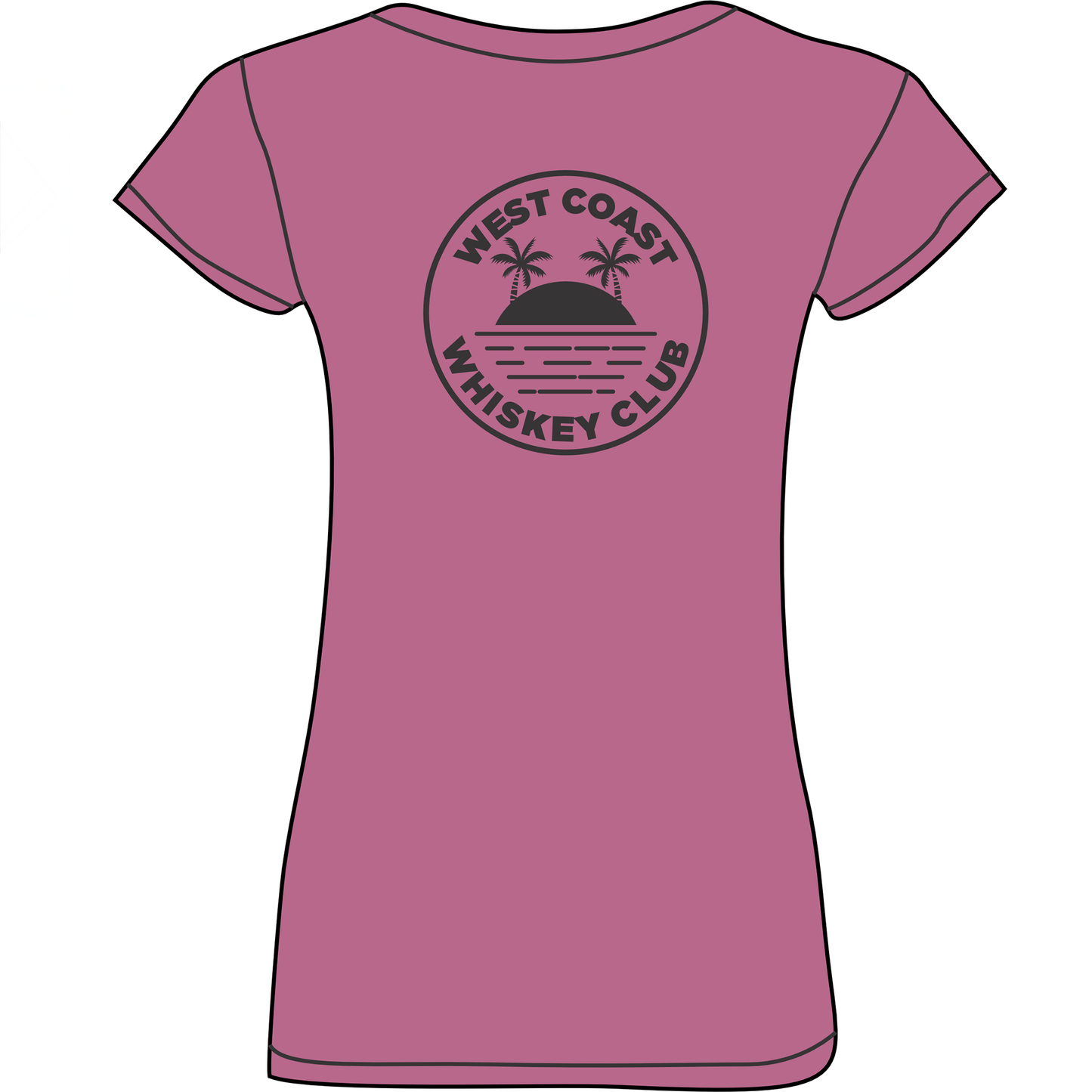 West Coast Whiskey Club Color Collection - Classic Women's Tee