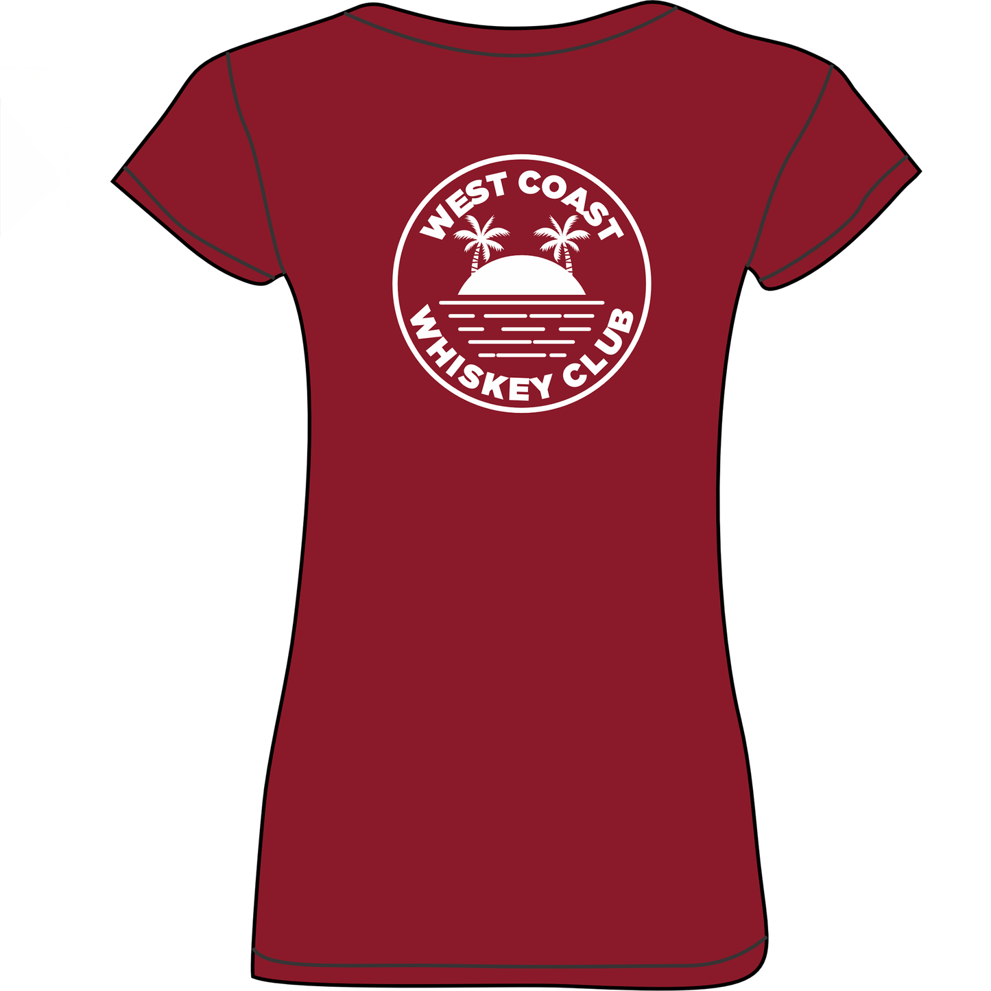 West Coast Whiskey Club Color Collection - Classic Women's Tee