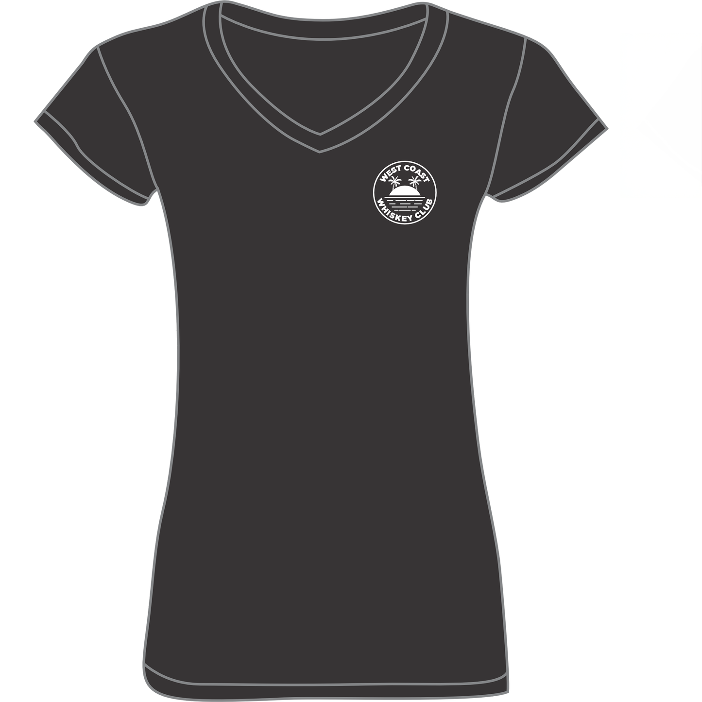 West Coast Whiskey Club Color Collection - Classic Women's Tee