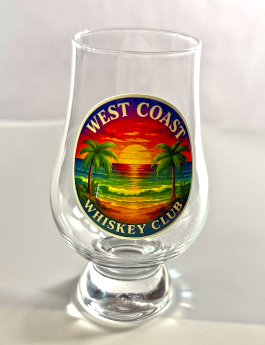 West Coast Whiskey Club: Premium Edition Glencairn Glasses